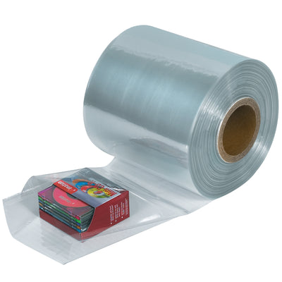 Professional-grade shrink tubing delivers crystal-clear packaging with lower temperature sealing for faster production cycles. This 22" wide, 100 gauge film comes pre-sealed on two sides and works with automatic or portable heat equipment. Perfect for creating custom-size shrink bags while reducing energy costs and production time.