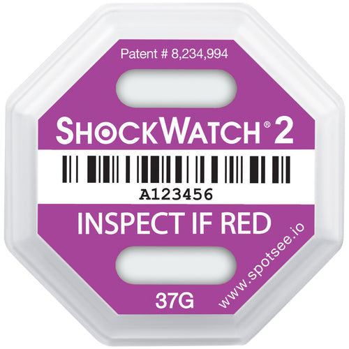 Detect product mishandling in transit with ShockWatch¬Æ 2 bi-directional impact indicators. Features a small 1.67