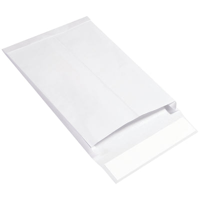Packrift's 10x13x1.5 expandable Ship-Lite envelopes deliver industrial-grade durability for high-volume shipping operations. Made from 26 lb reinforced paper with mesh poly fibers for 6x strength vs. standard paper mailers. Self-seal closure, moisture-resistant design, sold in cases of 100.