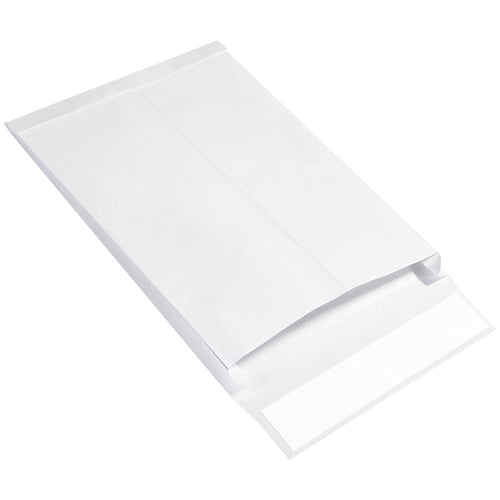 Packrift's 10x13x1.5 expandable Ship-Lite envelopes deliver industrial-grade durability for high-volume shipping operations. Made from 26 lb reinforced paper with mesh poly fibers for 6x strength vs. standard paper mailers. Self-seal closure, moisture-resistant design, sold in cases of 100.