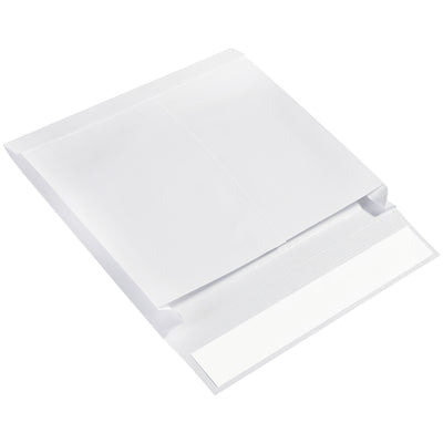 Ship-Lite¬Æ expandable mailers deliver six times the strength of standard paper envelopes in a 13x10x2 format. These white, reinforced self-seal envelopes feature moisture-resistant mesh poly fibers and a dependable press-and-seal closure‚ideal for shipping books, documents, and bulky items without tape. Buy in cases of 100.