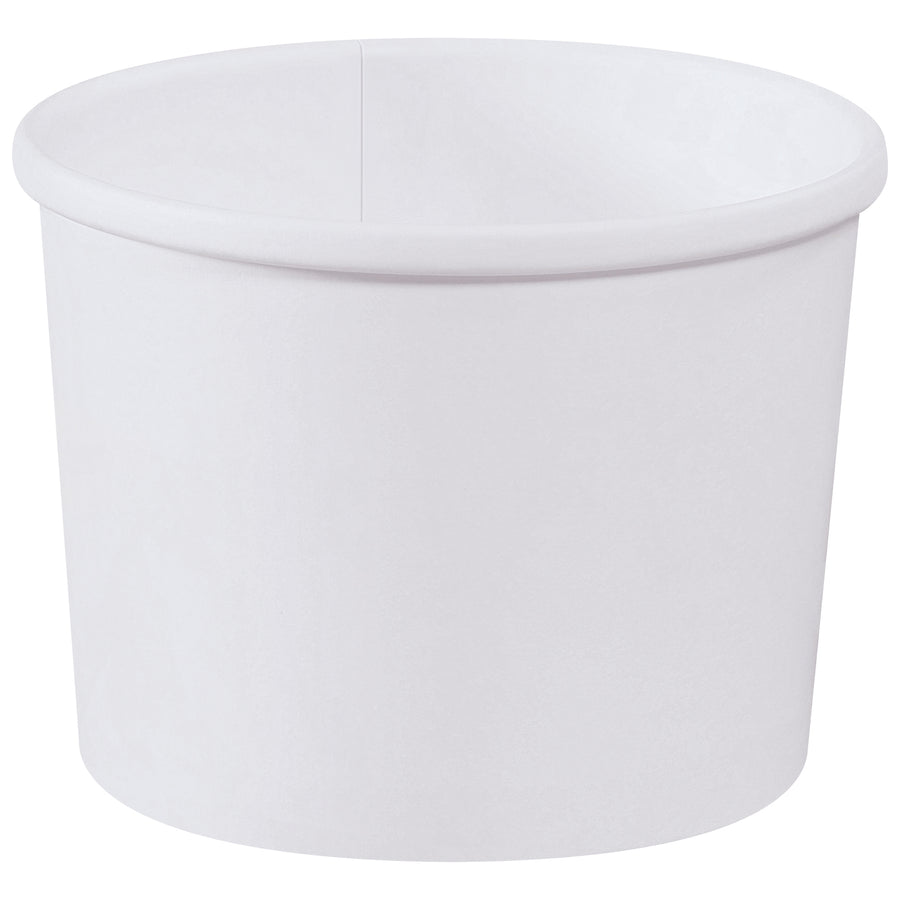 Double-sided poly coated paper construction delivers superior leak protection for hot and cold foods in a compact 12 oz format. Store 500 units per case with excellent nesting efficiency to maximize your warehouse space. Ideal for food service operations and restaurant takeout programs.