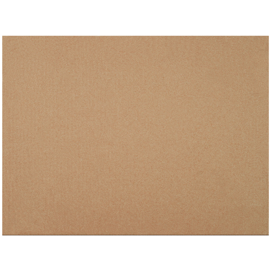 ECT-32 kraft corrugated layer pads engineered for product protection and weight distribution in multi-layer shipments. Sized to fit standard corrugated boxes (17 7/8 x 23 7/8"). Bundle of 50 pads reduces freight costs and maximizes stacking performance.