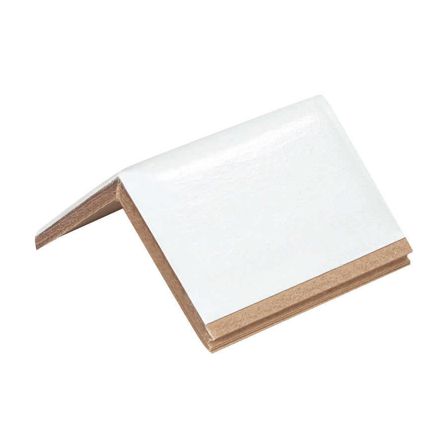 Heavy-duty .225 fibreboard strapping protectors prevent edge damage and reduce load failure during transit. Sized 2x2x3", compatible with steel and poly strapping, and sold in cases of 600 for maximum cost-efficiency. Reusable and recyclable for sustainable packaging operations.