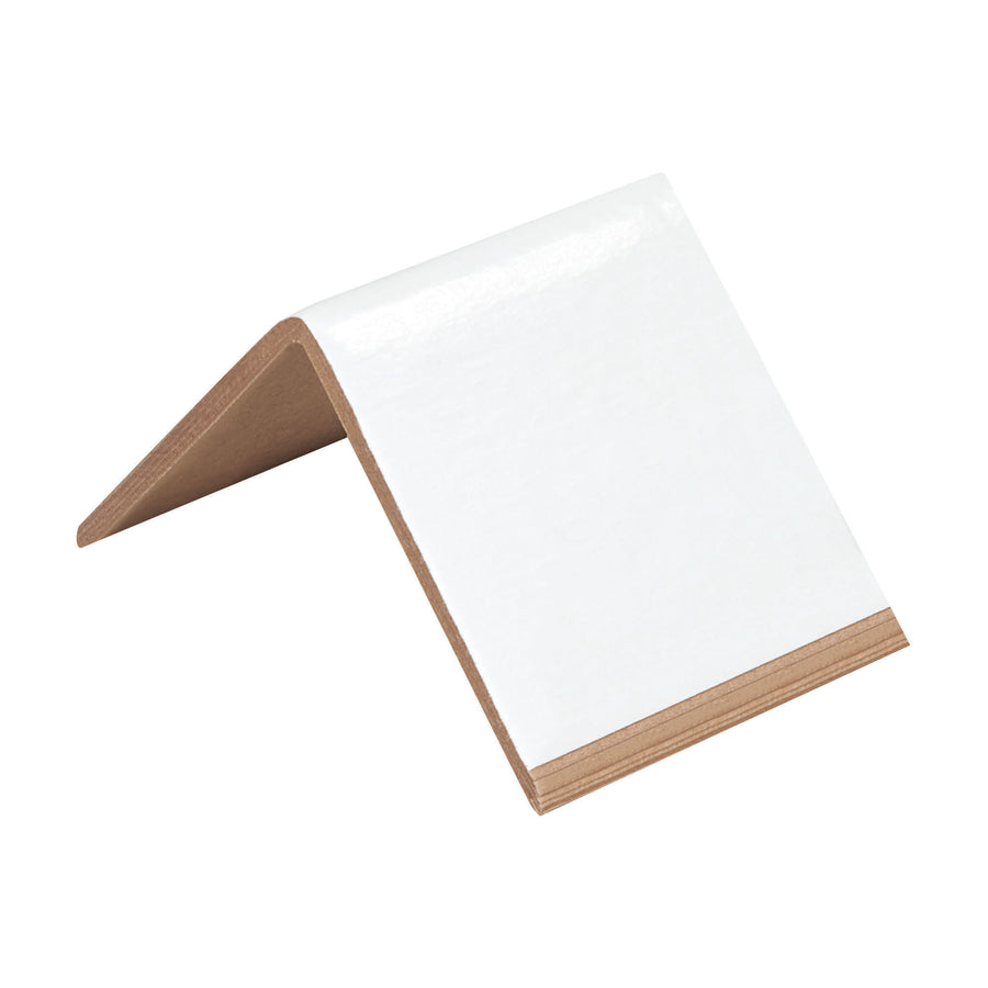 Protect your palletized shipments from costly strapping damage with these durable .160 fibreboard protectors. Measuring 3" x 3" x 3", each case includes 720 units‚enough to secure pallets efficiently while spreading strapping tension evenly. Reusable, recyclable, and compatible with both steel and poly strapping.