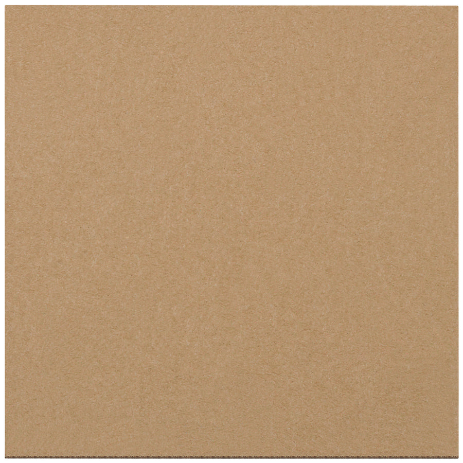 Kraft ECT-32 corrugated layer pads sized to fit standard box dimensions. Protect stacked products from crushing, distribute weight across layers, and prevent damage during cutting and handling. Sold as a bundle of 100 pads per case.