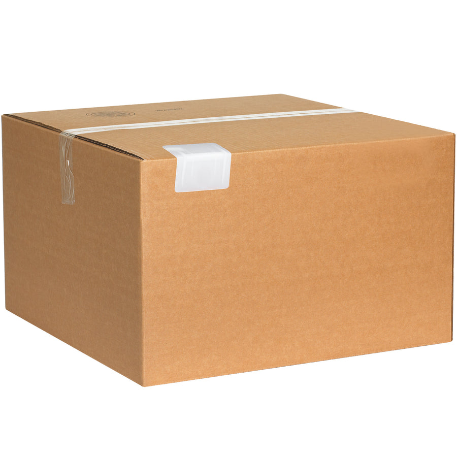 Protect your shipments from costly box damage with these durable 3.5 x 2" white plastic strap guards. Designed to prevent strapping from cutting into corrugated surfaces, these edge protectors feature grooves that keep strapping secure and aligned. Sold in cases of 500 for maximum value.