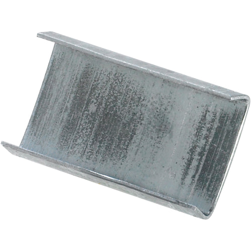 Galvanized .020 steel strapping seals designed for reliable, rust-resistant securing of bundled shipments. 5/8