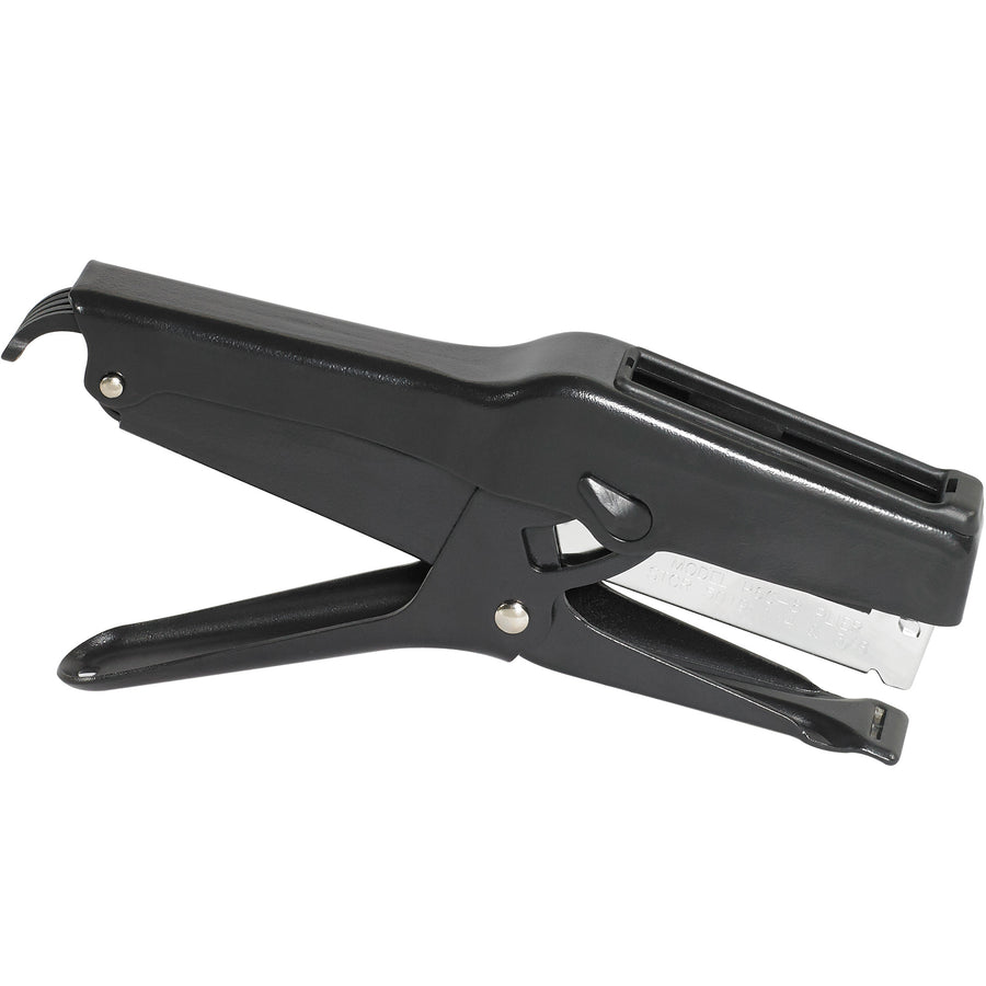 Professional-grade metal hand stapler engineered for shipping carton sealing and packaging operations. Accepts both 1/4" and 3/8" staples, giving you versatile fastening options for lightweight to medium-weight boxes. Backed by Packrift's commitment to durability and compliance.