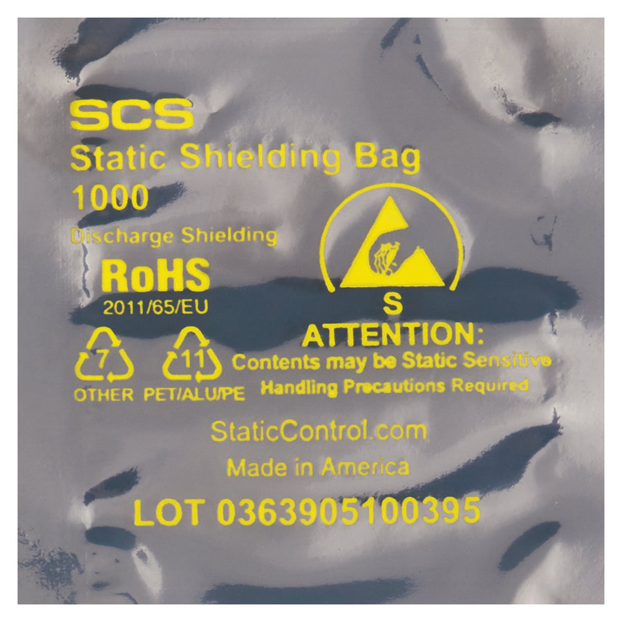 4x2 3.1 Mil Open-End ESD Static Shielding Bags 1000/Case STC102 - alias listing