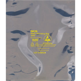 Protect sensitive electronics with our 18 x 24" static shielding bags featuring 3.1 mil multi-layer construction and printed ESD warning symbols. Heat-sealable open-end design ensures compliance and ease of use. Sold by the case of 100 for maximum cost efficiency.