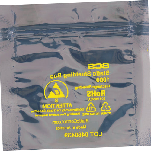 4x4 3.1 Mil Reclosable ESD Static Shielding Bags 500/Case STC310 - alias listing