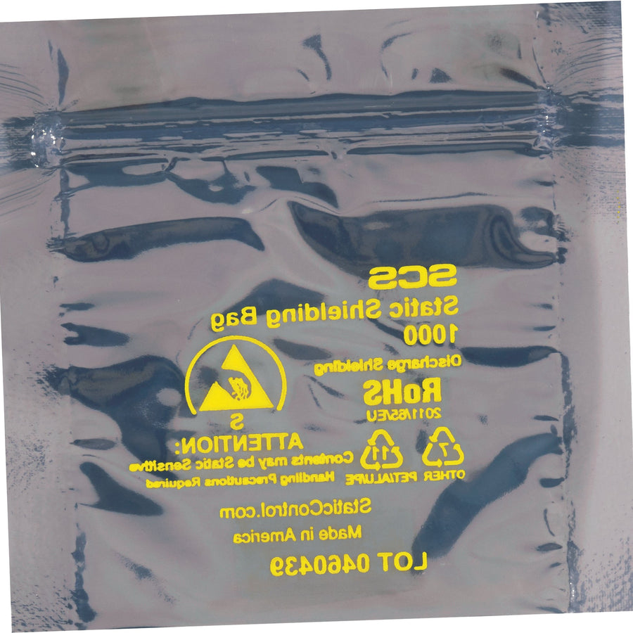 4x4 3.1 Mil Reclosable ESD Static Shielding Bags 500/Case STC310 - alias listing