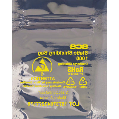 9x12 3.1 Mil Reclosable ESD Static Shielding Bags 100/Case STC359 - alias listing