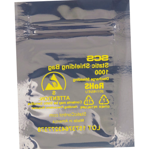 12x10 3.1 Mil Reclosable ESD Static Shielding Bags 100/Case STC362 - alias listing
