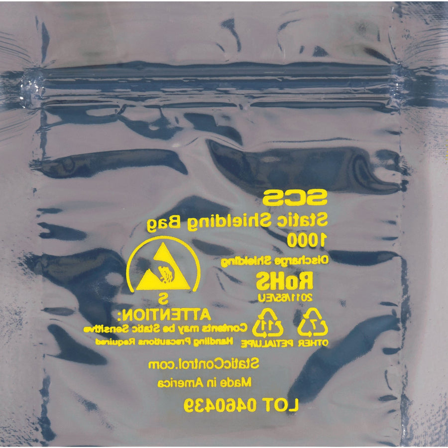 18x18 3.1 Mil Reclosable ESD Static Shielding Bags 100/Case STC370 - alias listing