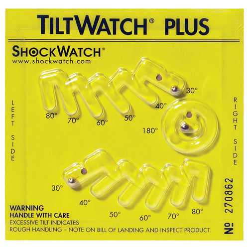 TiltWatch Plus delivers 360¬∞ tilt monitoring to prevent cargo damage in transit with reliable visual deterrent indicators. At 5.6