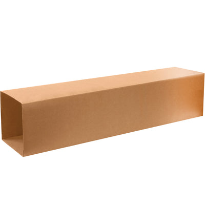 10x6x57" ECT-32 Telescoping Inner Boxes - Adjustable Tall Cartons, Bundle of 15