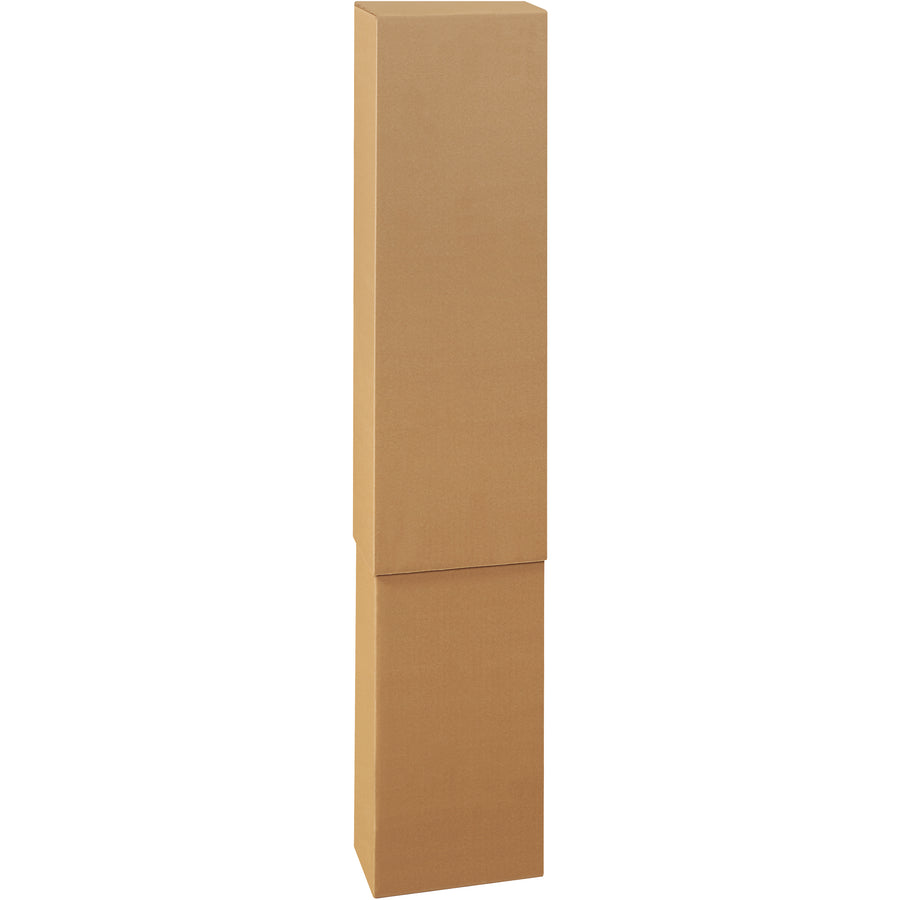 Adjust height to fit tall and irregular items with this two-piece telescoping outer box. ECT-32 kraft construction with full overlap bottom delivers reliable stacking strength and freight stability. Sold as bundle of 15‚pair with T12448INNER to complete your shipping solution.