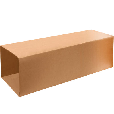 Adjustable telescoping inner boxes designed for tall and irregularly shaped items. Manufactured from ECT-32 single-wall kraft corrugated with full overlap bottom reinforcement. Sold as bundle of 10–pair with T161640OUTER cartons to complete your two-piece shipping solution.