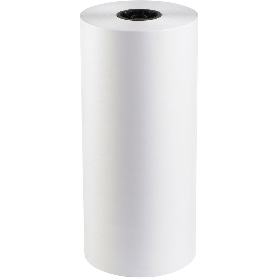 Premium 20" x 5200' white tissue paper roll designed for industrial void fill, padding, and protective wrapping. Featuring 10 lb basis weight, neutral pH, and fade-resistant dyes that prevent bleeding‚ideal for adding dimension and protection to your packaging operations.