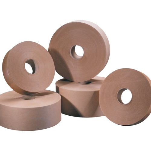 3 in x 600 ft Kraft Water-Activated Tape 10/Case T36000