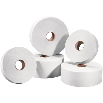 Packrift's Tape Logic #6000 white water activated kraft tape delivers aggressive adhesion to corrugated cartons in any environment‚dusty, dirty, or clean. Each case includes 10 rolls of 3" x 600' tape that's 100% biodegradable and recyclable. Ideal for high-volume packing lines sealing master cartons and palletized shipments.