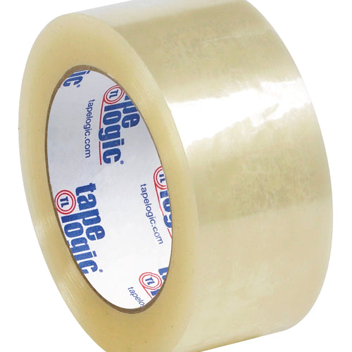 2 in x 55 yd Clear Acrylic Quiet Carton Sealing Tape 36/Case T901126
