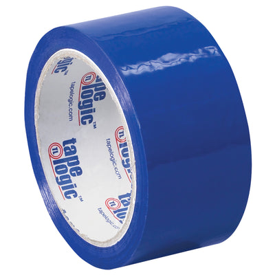 Organize and track shipments instantly with our 2" x 55 yds blue carton sealing tape. This 2.2 mil polypropylene tape with acrylic adhesive delivers consistent core compatibility and reliable dispenser performance. Order a full case of 18 rolls for your packing line.