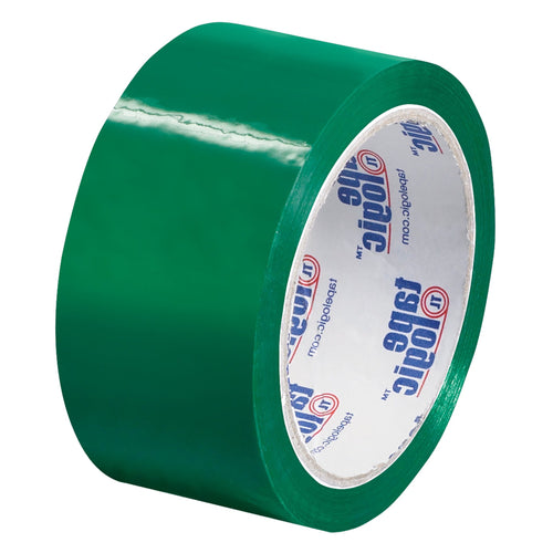 2 in x 55 yd Green Carton Sealing Packing Tape 36/Case T90122G