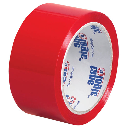 2 in x 55 yd 2 Mil Red Carton Sealing Packing Tape 36/Case T90122R
