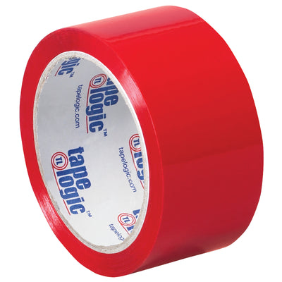 Polypropylene carton sealing tape with acrylic adhesive delivers consistent, reliable closure on corrugated cases. This 2" x 55 yds red tape (6-pack case) is ideal for color-coding high-priority or temperature-sensitive shipments directly on your packing line. Pressure-sensitive adhesion works on standard and cold storage equipment.