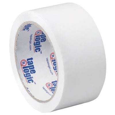 Professional-grade white carton sealing tape engineered for high-speed packing lines and case closure. Each roll delivers 55 yards of 2.2 mil polypropylene with aggressive acrylic adhesive that bonds instantly to corrugated surfaces. Case of 18 rolls fits standard tape dispensers for seamless integration into your shipping workflow.