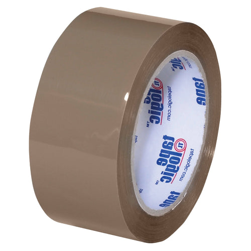 2 in x 55 yd 2.6 Mil Tan Acrylic Carton Sealing Tape 36/Case T901291T