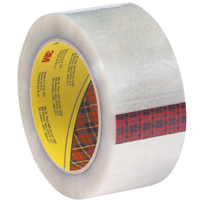 Scotch® 355 box sealing tape delivers superior adhesion and consistent closure on high-volume packing lines. This 2" x 55 yds clear tape features 3.5 mil polyester backing with synthetic rubber adhesive for maximum abrasion and tear resistance. Case of 6 rolls ready for H-pattern or dispenser application.