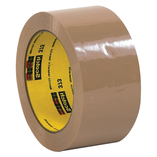 2 in x 55 yd 5 Mil Tan Carton Sealing Packing Tape 6/Case T901373T6PK