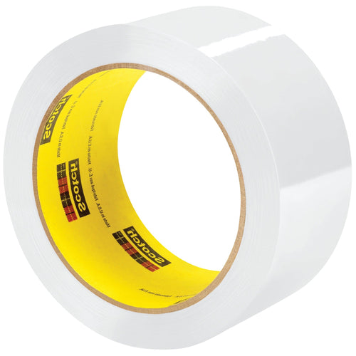2 in x 55 yd 2.5 Mil White 373 Box Sealing Tape 36/Case T901373W