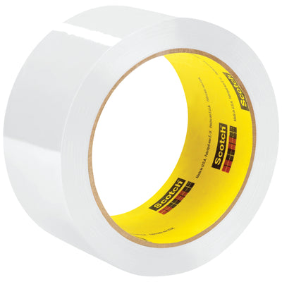 2" x 55 yds White Box Sealing Tape 373 - 2.5 Mil, Case of 36