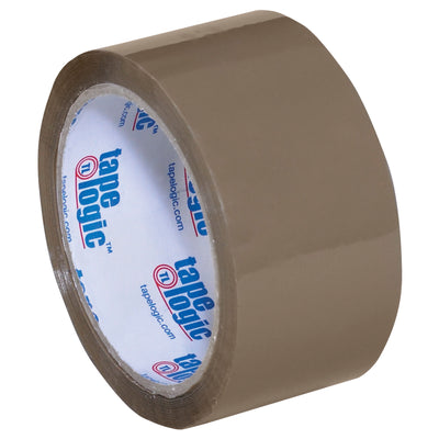 Tape Logic #400 industrial acrylic tape delivers strong, consistent adhesion to recycled corrugated boxes without premature release. This 2.0 mil tan shipping tape meets UPS and U.S. postal regulations, making it ideal for high-volume case sealing operations. Each case contains 36 rolls of 2" x 55 yds tape rated for 32°–140°F application temperatures.