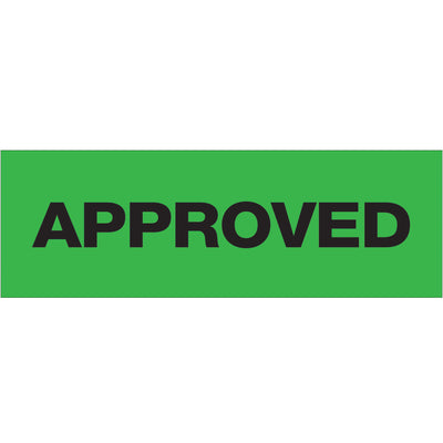 Eliminate separate labeling steps and reduce packing line labor with Tape Logic APPROVED messaged carton sealing tape. Each case includes 18 rolls of 2" x 55 yds tape featuring waterproof, 2.2 mil acrylic adhesive that seals reliably on standard dispensers. Communicate handling instructions directly on every carton.