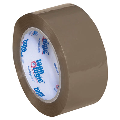 2" x 110 yds Tan Acrylic Carton Sealing Tape - 1.8 Mil, Case of 36