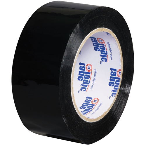 2 in x 110 yd 2 Mil Black Carton Sealing Packing Tape 18/Case T90222BK18PK