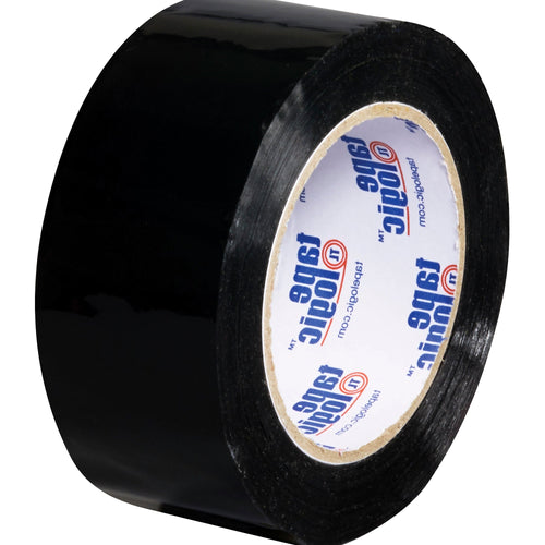 2 in x 110 yd 2 Mil Black Carton Sealing Packing Tape 6/Case T90222BK6PK