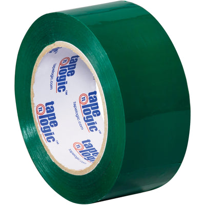 Instantly color-code your shipments with this professional-grade green carton sealing tape. 2.2 mil polypropylene construction with strong acrylic adhesive ensures reliable core compatibility and consistent dispenser performance across your packing line. Case of 18 rolls (2" x 110 yds each).