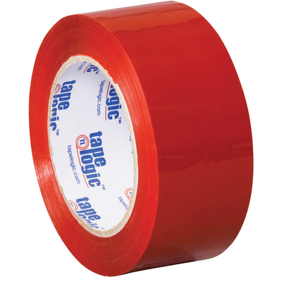 Color-code high-priority shipments instantly with Tape Logic Red Carton Sealing Tape. Each 2" x 110 yds roll delivers 2.2 mil polypropylene strength with reliable acrylic adhesive for consistent case sealing on your packing line. 6-pack case ready for immediate dispenser loading.