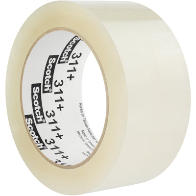 Scotch® 311+ is engineered for packing line supervisors who need dependable box sealing in cold storage and damp environments. The 2-mil polypropylene construction with acrylic adhesive maintains superior bond strength even below freezing. Each case includes 36 rolls of 2" x 110 yds tape–ready for your carton sealer and hand application.