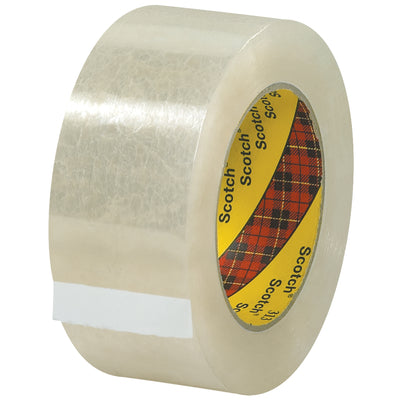 2" x 55 yds Clear Scotch® 313 Box Sealing Tape - 2.5 Mil, Case of 36