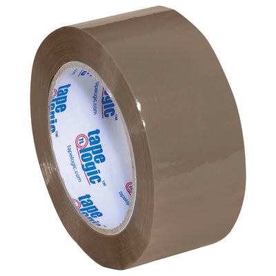 Tape Logic #400 tan industrial tape delivers superior adhesion to recycled corrugated with consistent smooth release. Each 2" x 110 yard roll features 2.0 mil acrylic construction rated for -32° to 140°F storage and shipping applications. Buy by the case of 36 rolls and meet UPS and U.S. postal compliance requirements.