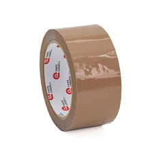2 in x 110 yd #700 Tan Hot Melt Carton Sealing Tape 36/Case