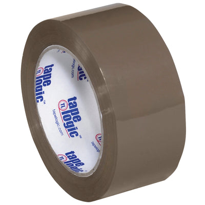 Heavy-duty 1.9 mil hot melt carton sealing tape engineered for high-volume packing lines and over-stuffed cartons. Each roll delivers 110 yards of reliable adhesion with quiet, easy unwind on standard dispensers. Case of 6 rolls (2" x 110 yds.) in tan.